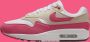 Nike Air Max 1 Wmns Aster Pink Sneakers Dames Wit Roze Beige - Thumbnail 13