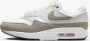 Nike Air Max 1 Light Army Wit Lichtgrijs Lichtgroen Sneakers Unisex - Thumbnail 1