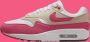 Nike Air Max 1 Wmns Aster Pink Sneakers Dames Wit Roze Beige - Thumbnail 4