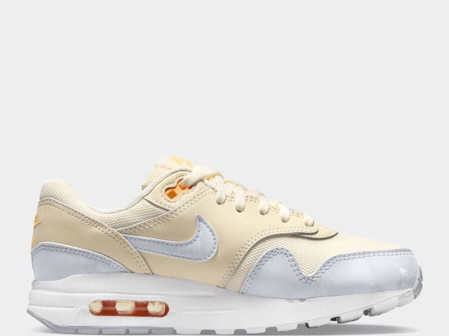 Nike Air max 1 Sneakers Kinderen Beige Ivory Blauw