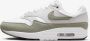 Nike Air Max 1 Light Army Wit Lichtgrijs Lichtgroen Sneakers Unisex - Thumbnail 8
