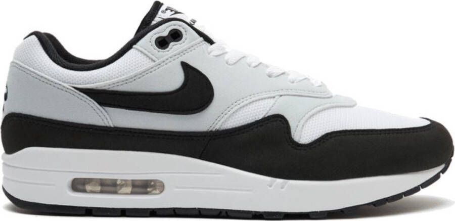 Nike Air Max 1 White Pure Platinum Black- Heren White Pure Platinum Black