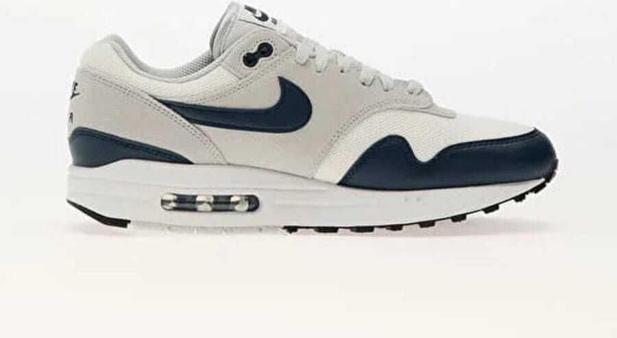 Nike Air Max 1 Summit White Armory Navy FZ5808103 blauw wit sneakers laag