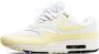 Nike Air Max 1 White Alabaster Dames Sneakers Wit Geel Doos zonder deksel - Thumbnail 1