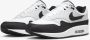 Nike Air Max 1 White Pure Platinum Black- Heren White Pure Platinum Black - Thumbnail 5