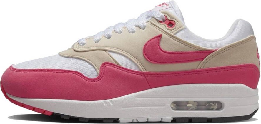 Nike Air Max 1 Wmns Aster Pink Sneakers Dames Wit Roze Beige