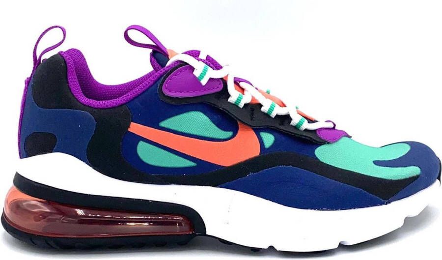 Nike Air Max 200 React Blauw Oranje Wit Zwart Paars