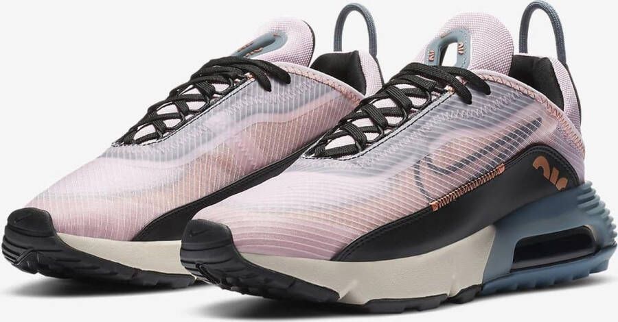 Nike Air Max 2090 Damesschoen Light Arctic Pink Ozone Blue Healing Orange Black Dames