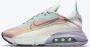 Nike Air max 2090 Sneakers Dames Paars Wit Oranje Mint - Thumbnail 1