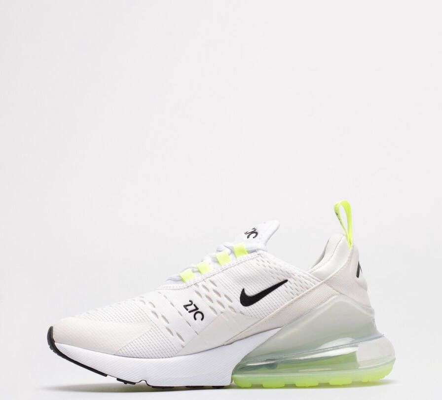 Nike Air Max 270 Dames Sneakers Sportschoenen Schoenen Wit-Grün AH6789