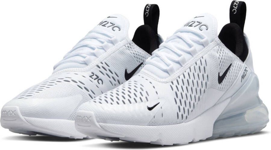 Nike W Air Max 270 White Black White Schoenmaat 38 1 2 Sneakers AH6789 100 - Foto 8