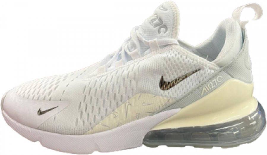 Nike Air Max 270 Dames White Pure Platinum Sail Metallic Silver Dames - Foto 2