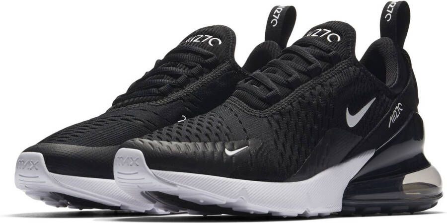 Nike Air Max 270 (gs) Running Schoenen black white-anthracite maat: 37.5 beschikbare maaten:36.5 37.5 38.5 - Foto 2