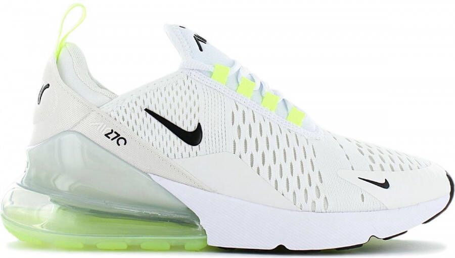 Nike Air Max 270 Sneakers Sportschoenen Schoenen Wit-Grün AH6789