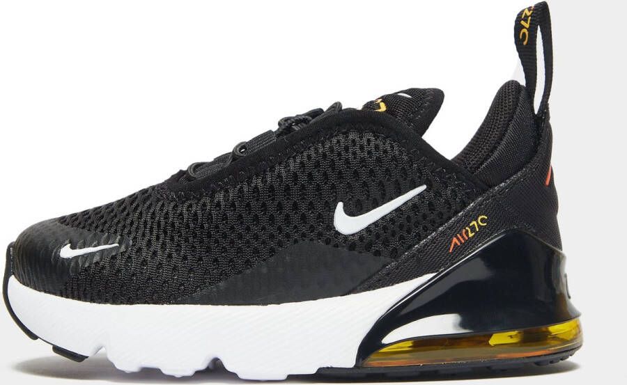 Nike Air Max 270 Schoenen voor baby's peuters Black Cosmic Clay University Gold White Kind