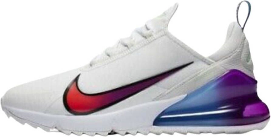 Nike Air Max 270 Golf Limited Edition Heren Wit Paars Blauw Doos Zonder Deksel
