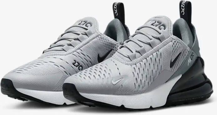 Nike Air Max 270 (GS) Grijs Zwart Wit Sneakers Unisex