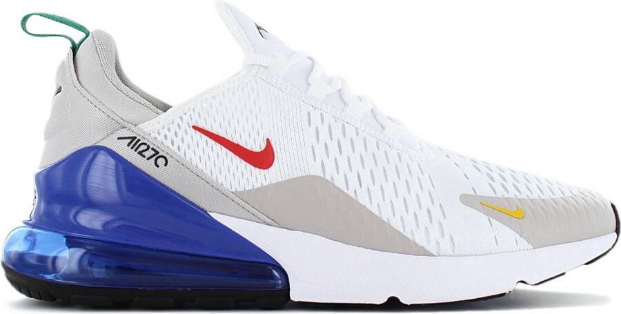 Nike Air Max 270 Heren Sneakers Sportschoenen Schoenen Wit-Blauw DV3731