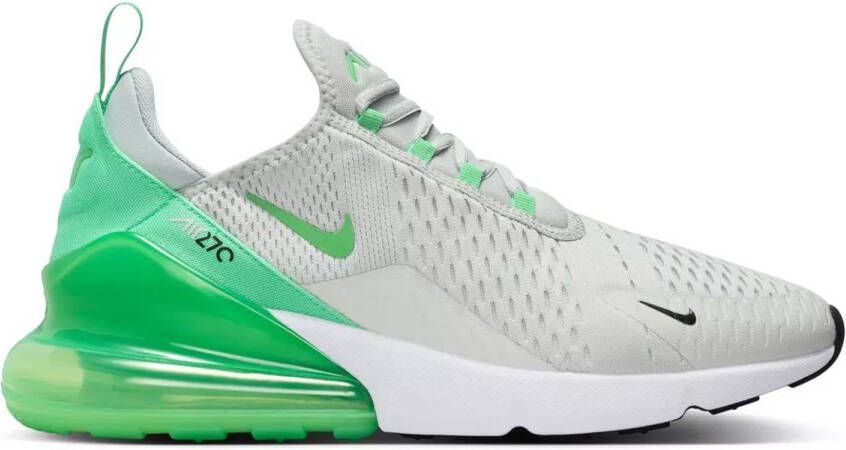 Nike Air Max 270 Light Silver Green Shock