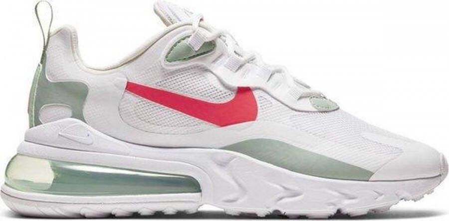 Nike Air Max 270 React Dames alleen bij JD White Green Dames