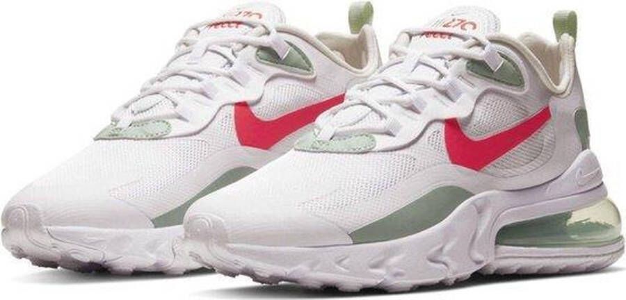 Nike Air Max 270 React Dames alleen bij JD White Green Dames