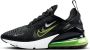 Nike kinderschoenen Air Max 270 Black Smoke Grey Anthracite Volt Black Smoke Grey Anthracite Volt - Thumbnail 4