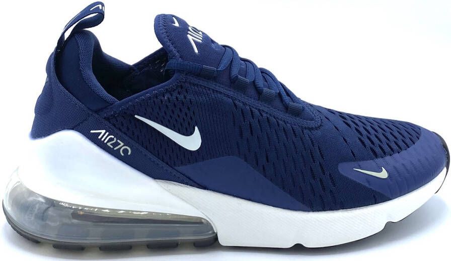 Nike Air Max 270 Midnight Navy Black Jade Horizon White- Midnight Navy Black Jade Horizon White