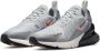 Nike Air Max 270 gym red white black grijs Schoenen - Thumbnail 1