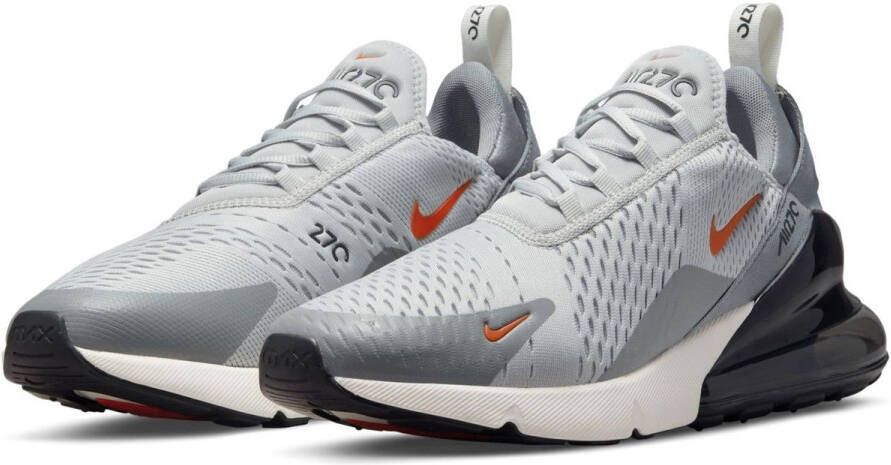 Nike Air Max 270 gym red white black grijs Schoenen