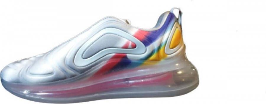 Nike Air Max 720 voor dames Wolf Grey Teal Nebula Red Orbit