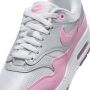Nike Air Max 1 '87 Wmns Pink Rise Sneakers Dames Metallic Platinum Summit White Pink Rise - Thumbnail 5