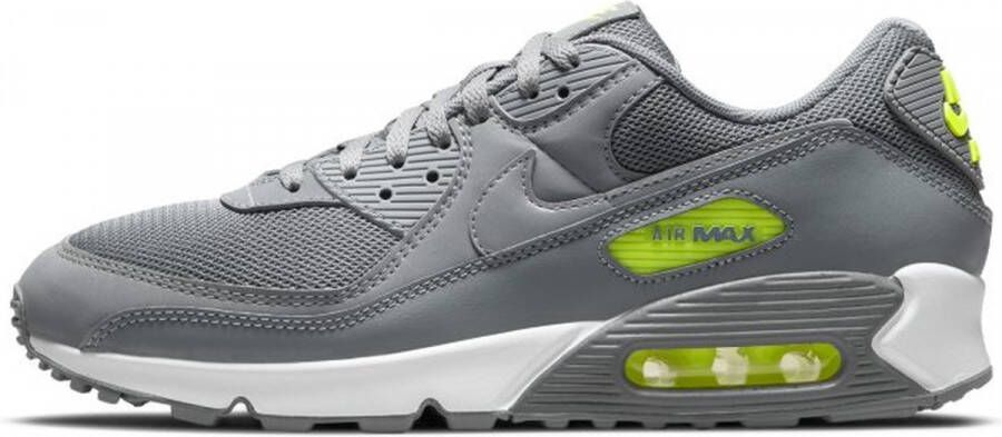 Nike Max 90 Heren Sneakers Sport Schoenen Grijs DJ6881 - Schoenen.nl