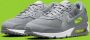 Nike Air Max 90 Sneakers Sport Casual Schoenen Grijs DJ6881 - Thumbnail 4