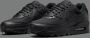 Nike Air Max 90 (W) Triple Black Dames Sneakers Schoenen Casual Zwart DH8010 - Thumbnail 4