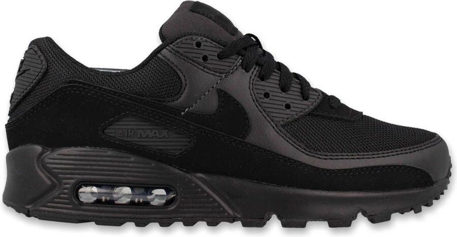 Nike W Air Max 90 365 Dames Sneakers Black Black Black White