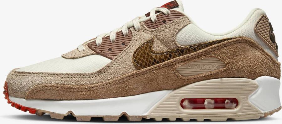 Nike Air Max 90 SE Pale Ivory Snakeskin Swoosh (W)