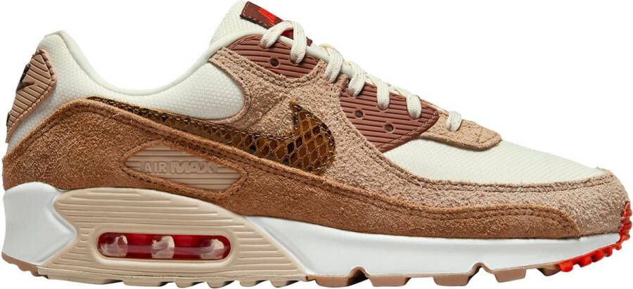 Nike Air Max 90 SE Pale Ivory Snakeskin Swoosh (W)