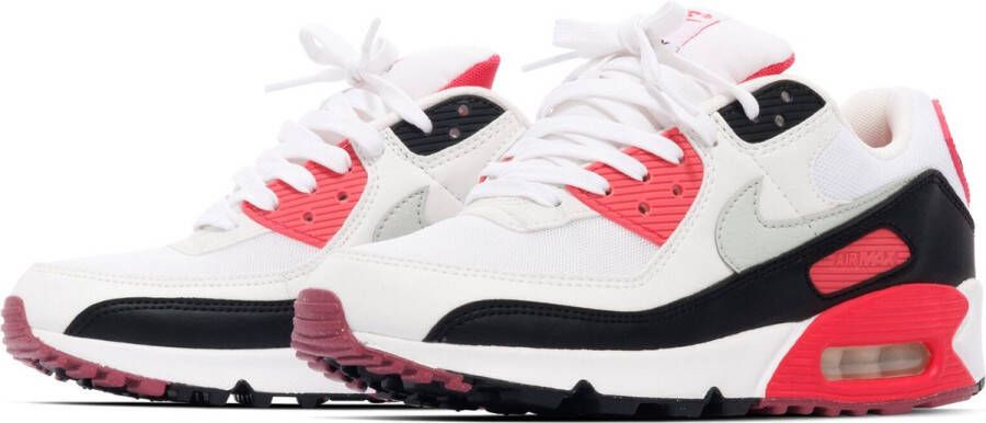 Nike Air Max 90 Wmns Aster Pink Sneakers Wit Aster Pink Zwart Light Silver