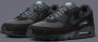Nike Herenschoenen Air Max 90 Black Aurora Green Anthracite- Heren Black Aurora Green Anthracite - Thumbnail 1