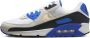 Nike Herenschoenen Air Max 90 Premium White Racer Blue Black Khaki- Heren White Racer Blue Black Khaki - Thumbnail 1