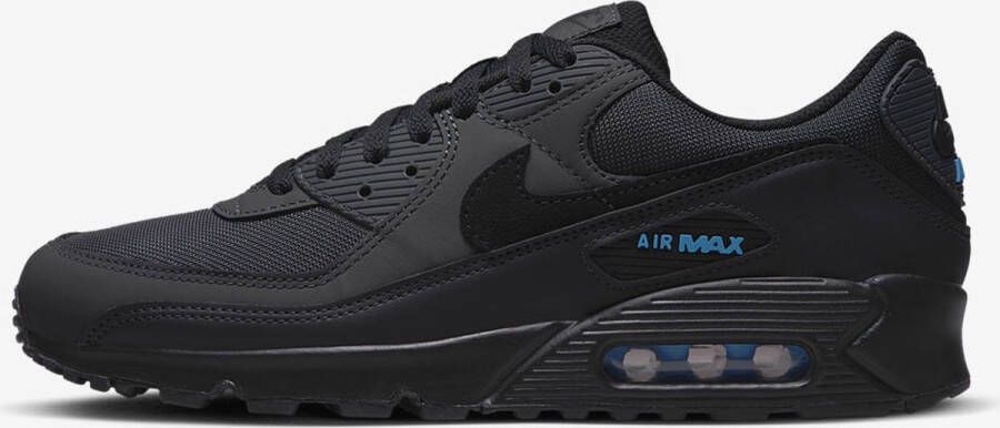 Nike Air Max 90 Dark Smoke Grey Laser Blue