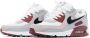 Nike Herenschoenen Air Max 90 White Dark Team Red Pure Platinum Black- Heren White Dark Team Red Pure Platinum Black - Thumbnail 9