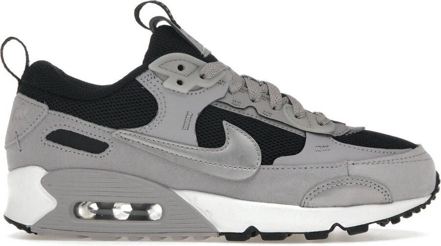 Nike Air Max 90 Futura Dames sneakers grijs zwart zilver schoenen