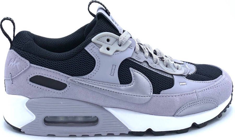 Nike Air Max 90 Futura Dames sneakers grijs zwart zilver schoenen