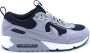 Nike Air Max 90 Futura Dames sneakers grijs zwart zilver schoenen - Thumbnail 4