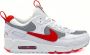Nike Air Max 90 Futura Wit Rood Sneakers Doos Zonder Deksel - Thumbnail 1