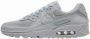Nike Air Max 90 Grijs Nubuck Heren Sneakers Doos Zonder Deksel - Thumbnail 2