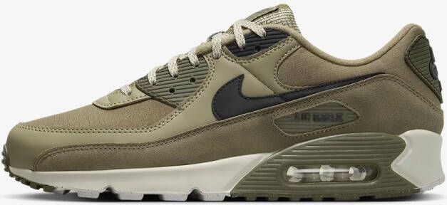 Nike Air Max 90 Neutral Olive Zwart Groen Wit Khaki Sneakers Unisex Doos Zonder Deksel