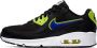Nike Air Max 90 Kinderschoen Black Volt Racer Blue Kind - Thumbnail 2