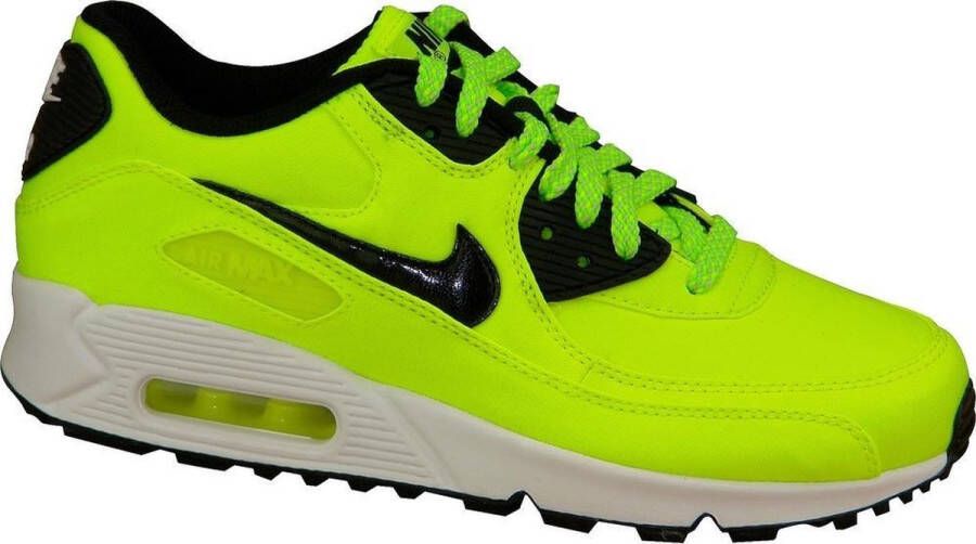 Nike Air Max 90 Gs 705392-700 Vrouwen Groen Sneakers